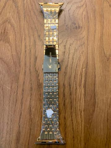 Gouden RVS Apple Watch Band 32/44/49mm beschikbaar voor biedingen