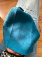 stoffen velours achtig, Turquoise, Hobby en Vrije tijd, Stoffen en Lappen, Overige materialen, Blauw, 120 cm of meer, Ophalen of Verzenden