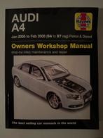 Audi A4 Werkplaatshandboek (2005-2008), Ophalen of Verzenden, Gelezen, Audi