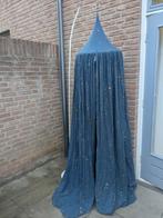 Hemeltje Ledikant Donkerblauw Gouden Sterren, Ophalen, Gebruikt, Klamboe