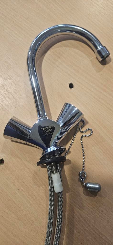 Grote Grohe Costa S Wastafelkraan Chroom nieuwe demo model, Ophalen of Verzenden, Zo goed als nieuw, Chroom, Wastafel