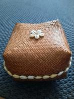 Mandje uit Bali, Ophalen of Verzenden, Nieuw, Rond, Riet