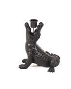 Crocodil Candle holder - Zwart, Nieuw, Ophalen of Verzenden, Kandelaar, Zwart