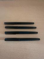 4x Fineliners - Blauw, Ophalen of Verzenden, Zo goed als nieuw