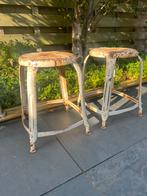 Krukjes vintage voor de tuin 2 stuks, Ophalen, Gebruikt