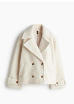 NIEUW! H&M Oversized “schippersjas” beige XL, H&M, Beige, Maat 46/48 (XL) of groter, Nieuw