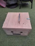 houten kistje te koop moet binnen een week echt weg, Ophalen