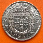 Nieuw Zeeland half Crown 1941 George VI zilver, Ophalen of Verzenden, Zilver