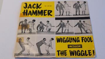 Artone rock n roll Soul single 1962 JACK HAMMER - wiggling beschikbaar voor biedingen