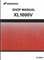 Honda XL1000 V shop manual werkplaatsboek, Motoren, Handleidingen en Instructieboekjes, Ophalen of Verzenden, Honda