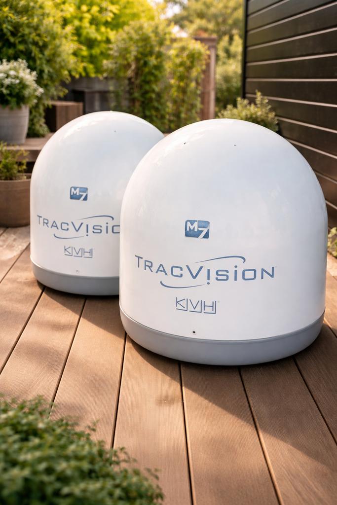 2x Dummy TV6 Satellietbol - Decoratie of Onderdelen, Ophalen, Gebruikt, (Schotel)antenne, Overige merken