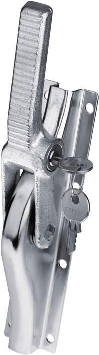 Poortgrendel fuhr afsluitbaar 902z din links-rechts, Tuin en Terras, Tuinhekken en Hekwerk, Nieuw, IJzer, Ophalen of Verzenden