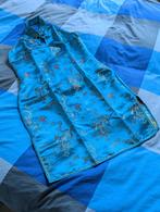 Chinees zijden jurkje, hemelsblauw. Jaar vh Paard-jurkje ?, Blauw, Nieuw, Ophalen of Verzenden, Onbekend