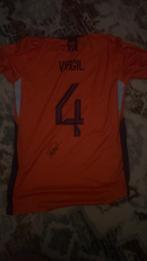 Gesigneerd Virgil van Dijk shirt, Maat L, Ophalen, Zo goed als nieuw, Shirt