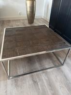 Riviera Maison Bleecker Street Coffee Table 90 x 90, Ophalen, 50 tot 100 cm, Vierkant, 50 tot 100 cm