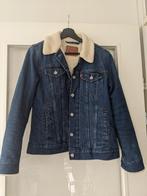 Levi's Sherpa Trucker Jacket, Maat 38/40 (M), Blauw, Ophalen of Verzenden, Zo goed als nieuw