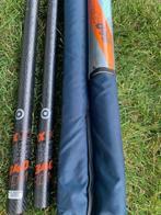 NP 490 430 340 x9 spx rdm sdm masten en wier slalom vinnen, Watersport en Boten, Windsurfen, Ophalen, Gebruikt, Minder dan 250 cm