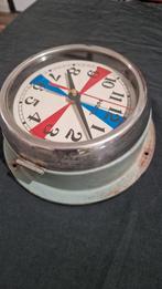 Diverse vintage scheepklokken (enkel/dubbelzijdig ), Ophalen of Verzenden, Gebruikt, Analoog, Wandklok