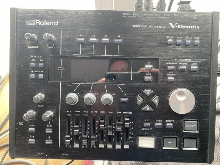 Roland TD-50X, Muziek en Instrumenten, Drumcomputers, Zo goed als nieuw, Roland, Ophalen