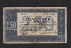 2,50 gulden Bankbiljet 1938 Buiten Omloop Gestempeld, Postzegels en Munten, Bankbiljetten | Nederland, Los biljet, 2½ gulden, Ophalen of Verzenden