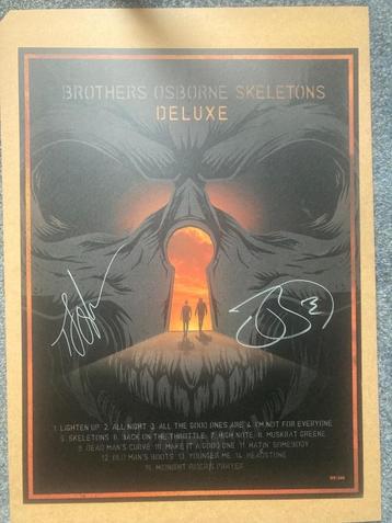 Brothers Osborne “Skeletons Deluxe” – Gelimiteerde Gesigneer beschikbaar voor biedingen