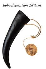 Van 31,95€ voor 10€ :Boho model buffel hoorn decoration 24*6, Huis en Inrichting, Ophalen of Verzenden, Nieuw