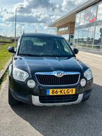 Skoda Yeti 1.2 TSI 77KW 2010 Zwart, Auto's, Skoda, Origineel Nederlands, Te koop, 5 stoelen, Benzine