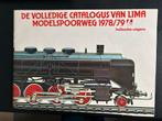 Lima “Volledige catalogus 1978/79”, Hobby en Vrije tijd, Modeltreinen | H0, Gebruikt, Verzenden, Gelijkstroom of Wisselstroom