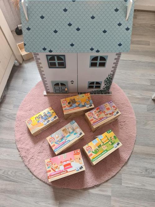 Poppenhuis, Kinderen en Baby's, Speelgoed | Poppenhuizen, Zo goed als nieuw, Ophalen