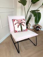 Roze stoel van loods5, Ophalen, Gebruikt, Minder dan 75 cm, Stof