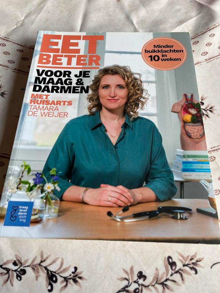 Eet beter voor je maag en darmen met huisarts Tamara de Weij, Boeken, Kookboeken, Zo goed als nieuw, Ophalen of Verzenden