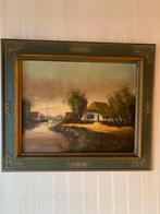 Olieverf schilderij, Antiek en Kunst, Kunst | Schilderijen | Klassiek, Ophalen of Verzenden