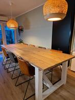 Grote Houten Eettafel + Optioneel 6 Stoelen, Ophalen