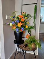 Prachtige zijden bloemen boeket nieuw, Ophalen of Verzenden, Nieuw