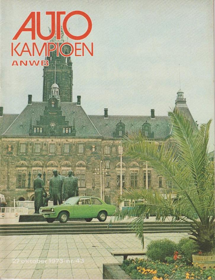 Testen van Opel Kadett C in Autovisie e.a., Boeken, Auto's | Folders en Tijdschriften, Gelezen, Opel, Ophalen of Verzenden