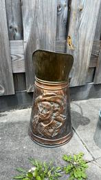 Vintage Koperen Kolenkit / Tuindecoratie, Ophalen, Gebruikt