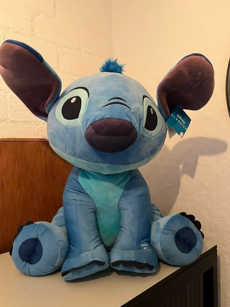 Grote stitch knuffel, Ophalen of Verzenden, Zo goed als nieuw, Overige typen