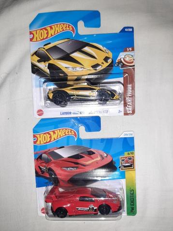 Hotwheels setje Lamborghinni  beschikbaar voor biedingen