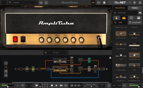 IK Multimedia AmpliTube 5 MAX v2 amp simulation, Muziek en Instrumenten, Effecten, Zo goed als nieuw, Chorus, Delay of Echo, Reverb