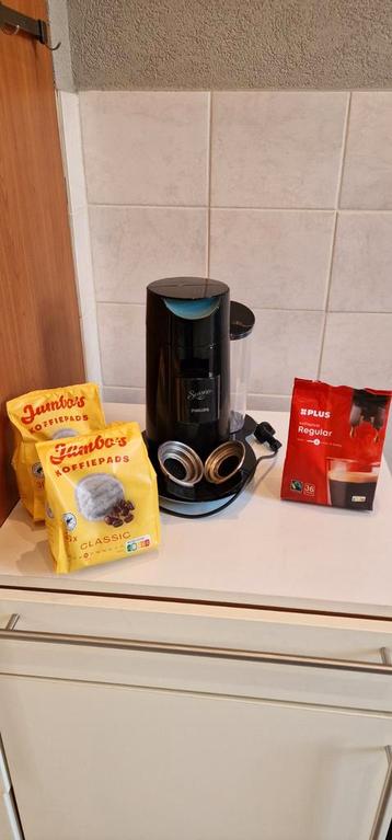 Senseo twist zwart zgan  + 108 koffiepads !! beschikbaar voor biedingen