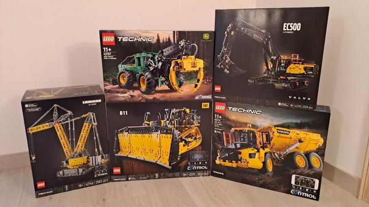 Lego technic bouwmachines, Kinderen en Baby's, Speelgoed | Duplo en Lego, Nieuw, Lego, Complete set, Ophalen