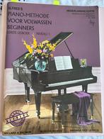 Piano methode voor volwassen, Muziek en Instrumenten, Bladmuziek, Ophalen, Klassiek, Les of Cursus, Zo goed als nieuw