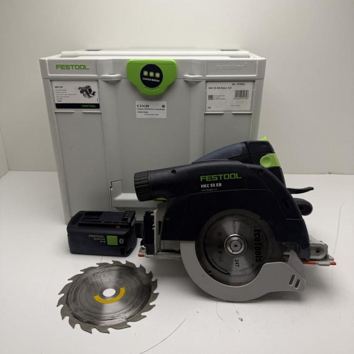 Festool HKC55 Accu Handzaag | Nette Staat, Doe-het-zelf en Verbouw, Gereedschap | Zaagmachines, Zo goed als nieuw