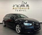 Audi A3 Sportback 1.0 TFSI Sport S Line Edition Nap Facelift, Gebruikt, Zwart, Origineel Nederlands, Bedrijf