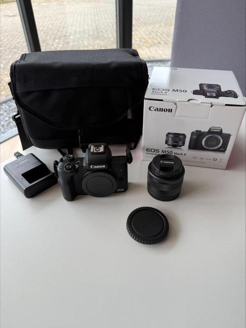 Canon EOS M50 Mark ll, Audio, Tv en Foto, Fotocamera's Digitaal, Zo goed als nieuw, Spiegelreflex, Canon, 8 keer of meer, Ophalen of Verzenden