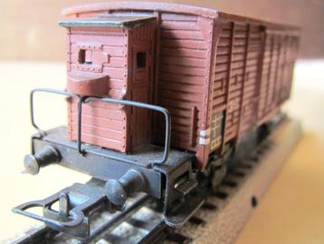 Märklin H0 316 geslotengoed.wagen vlak dak+huis gegoten 1948 beschikbaar voor biedingen