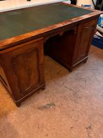 Mahoniehoute bureau 1880/1890, Huis en Inrichting, Bureaus, Ophalen, Gebruikt, Biedemeier, Nvt