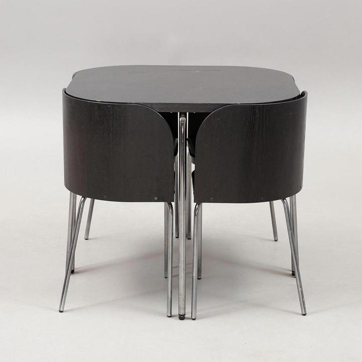 fusion Ikea eettafel, Huis en Inrichting, Stoelen, Vier, Hout, Ophalen