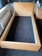 Ikea Malm 1 persoonsbed 90x200 cm, Ophalen, 90 cm, Eenpersoons, Bruin