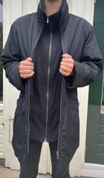 Parka jas met taille koord | middellange winterjas, Ophalen of Verzenden, Zo goed als nieuw, Zwart